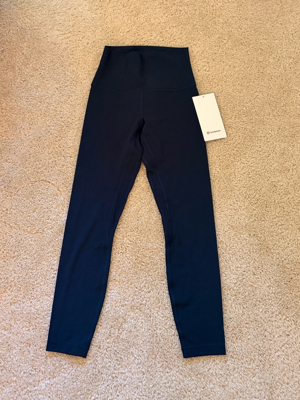 Navy Blue Lululemon High Rise Leggings